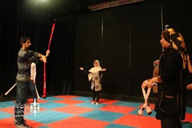کارگاه آموزشی آشنائی با جاگِلینگ 
عکس:علیرضا مروی