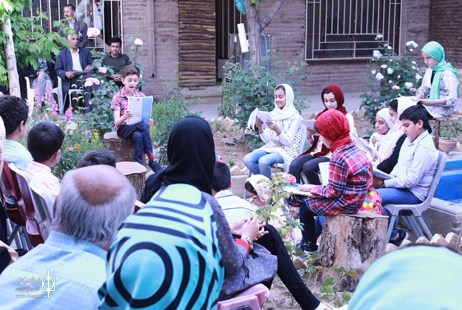 اجرای هنر جویان کودک و نوجوان تئاتر آرام
عکس :جواد هیاریان