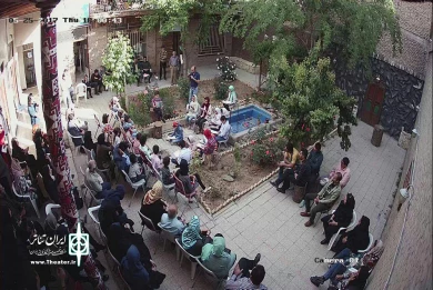 اجرای هنر جویان کودک و نوجوان تئاتر آرام
عکس :جواد هیاریان