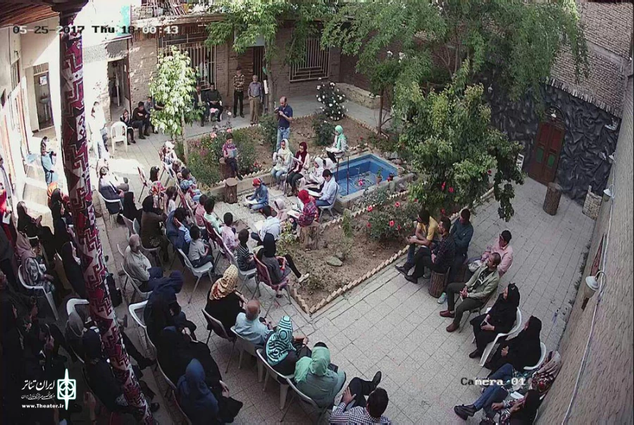اجرای هنر جویان کودک و نوجوان تئاتر آرام
عکس :جواد هیاریان