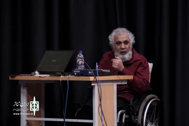 کارگاه آموزشی با حضور علیرضا کوشک جلالی در شهرکرد
عکس: آمنه طاهر زاده