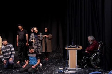 کارگاه آموزشی با حضور علیرضا کوشک جلالی در شهرکرد
عکس: آمنه طاهرزاده