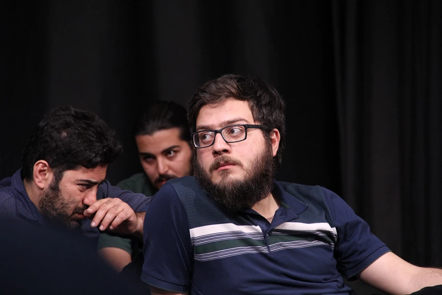 کارگاه آموزشی با حضور علیرضا کوشک جلالی در شهرکرد
عکس: آمنه طاهرزاده