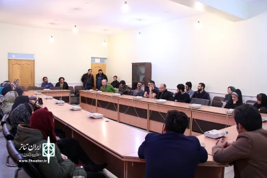 نشست نقد و بررسی نمایش «خانه ای وجود داشت»
عکس: آمنه طاهرزاده
