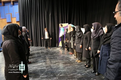 گزارش تصویری کارگاه «از قصه تا نمایش»
