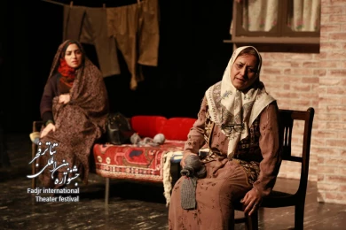اجرای نمایش«مونس» کارگردان: ملیحه سلیمانی
عکس: میلاد غلامی