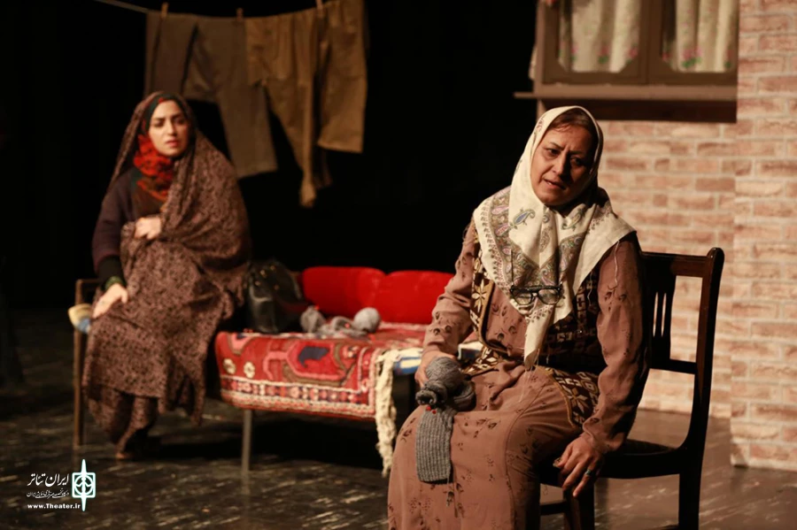 اجرای نمایش«مونس» کارگردان: ملیحه سلیمانی
عکس: میلاد غلامی