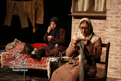 اجرای نمایش«مونس» کارگردان: ملیحه سلیمانی
عکس: میلاد غلامی