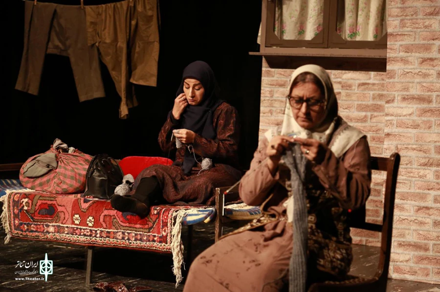 اجرای نمایش«مونس» کارگردان: ملیحه سلیمانی
عکس: میلاد غلامی
