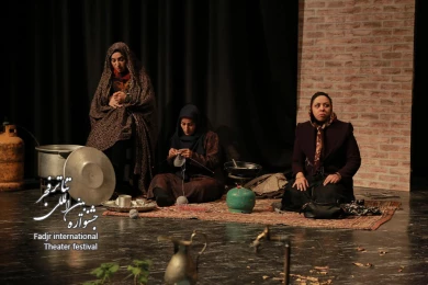 اجرای نمایش«مونس» کارگردان: ملیحه سلیمانی
عکس: میلاد غلامی