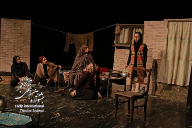 اجرای نمایش«مونس» کارگردان: ملیحه سلیمانی
عکس: میلاد غلامی