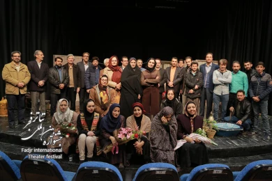 اجرای نمایش«مونس» کارگردان: ملیحه سلیمانی
عکس: میلاد غلامی
