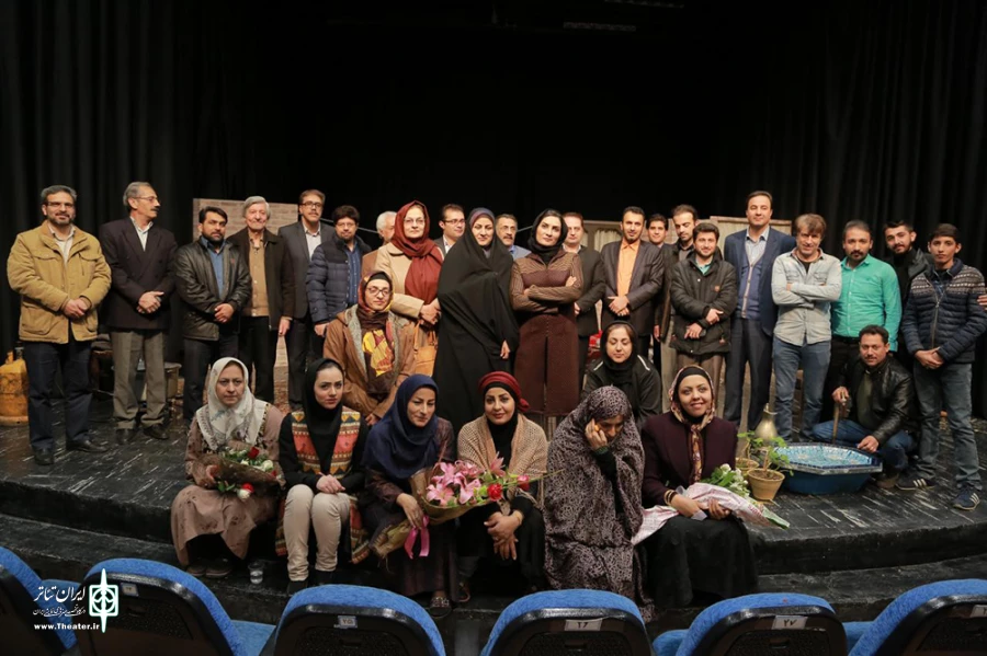 اجرای نمایش«مونس» کارگردان: ملیحه سلیمانی
عکس: میلاد غلامی