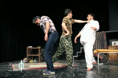 نمایش« یک افغانی مرده است» 
عکس: آمنه طاهر زاده