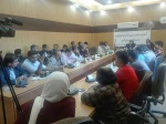 نشست مدیر عامل انجمن هنرهای نمایشی ایران با هنرمندان تئاتر استان چهارمحال و بختیاری 5