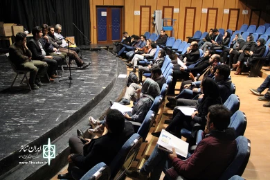 گزارش تصویری از نخستین روز سی وهفتمین جشنواره تئاتر فجر استانی چهارمحال و بختیاری
عکس:آمنه طاهر زاده