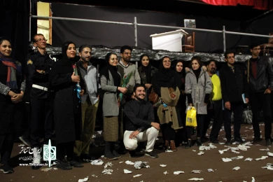 گزارش تصویری از اولین روز سی و یکمین جشنواره تئاتر چهارمحال و بختیاری
عکس: آمنه طاهر زاده