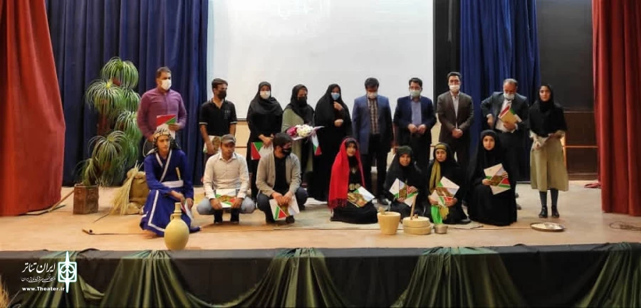 اجرای نمایش «در مسیر عشق»  در شهر بلداجی 2