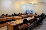 نشست هنرمندان تئاتر استان با دکتر سعید اسدی 
عکس: رضا جوانبخت