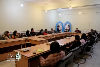 نشست هنرمندان تئاتر استان با دکتر سعید اسدی 
عکس: رضا جوانبخت