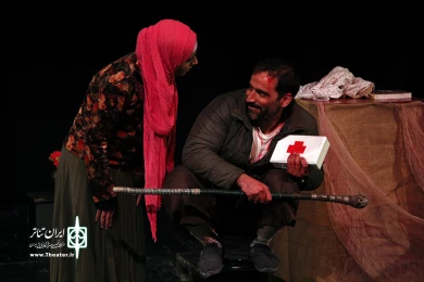 نمایش«زخم گشوده جهان» 
 عکس: رضا جوانبخت قهفرخی