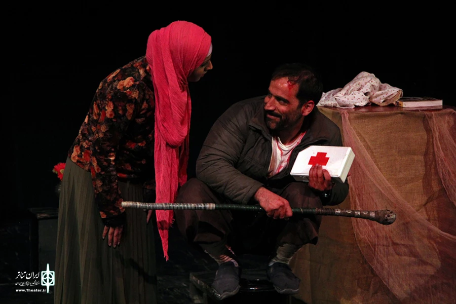 نمایش«زخم گشوده جهان» 
 عکس: رضا جوانبخت قهفرخی