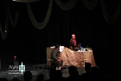 نمایش«زخم گشوده جهان» 
 عکس: رضا جوانبخت قهفرخی