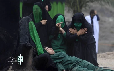 نمایش میدانی «عصر عاشورا» در سورشجان برگزار شد