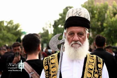 حرکت کاروان نمادین دشت کربلا در فرخ شهر
عکس: رضا جوانبخت