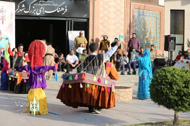 گزارش تصویری از نخستین روز برگزاری جشنواره نمایش‌های آیینی و سنتی در شهرکرد