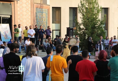 گزارش تصویری از نخستین روز برگزاری جشنواره نمایش‌های آیینی و سنتی در شهرکرد