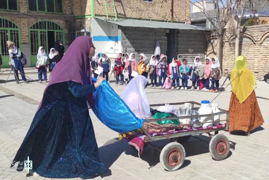 اجرای نمایش میدانی «ضامن» در مدارس شهرستان لردگان  3