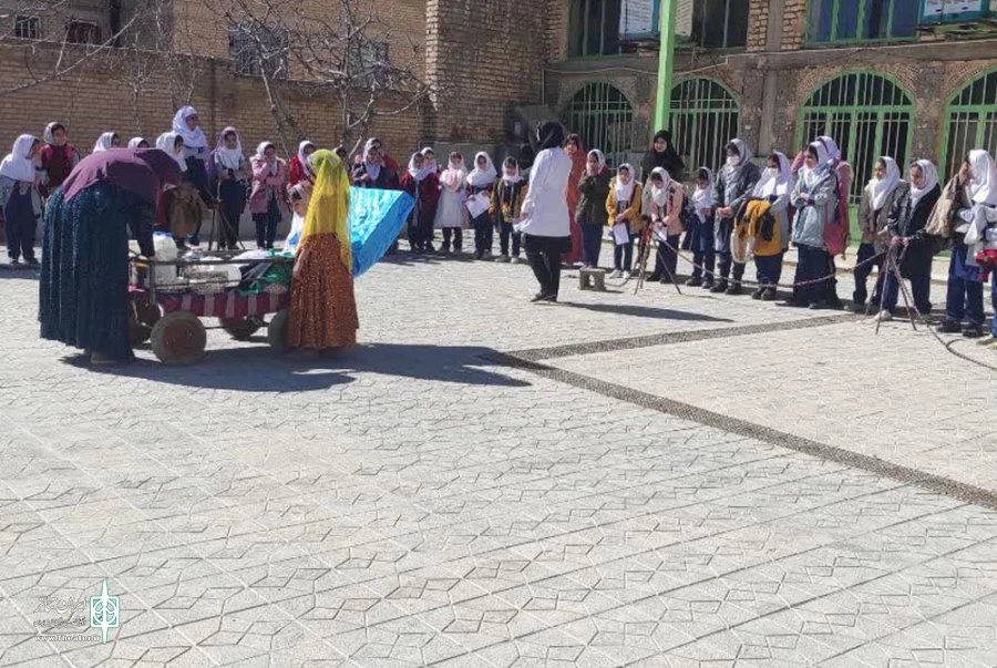 اجرای نمایش میدانی «ضامن» در مدارس شهرستان لردگان  5
