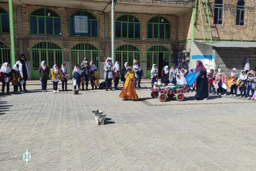 اجرای نمایش میدانی «ضامن» در مدارس شهرستان لردگان  6