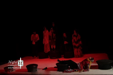 نمایش "پلٌ و پلنگ" 
عکس: آمنه طاهرزاده